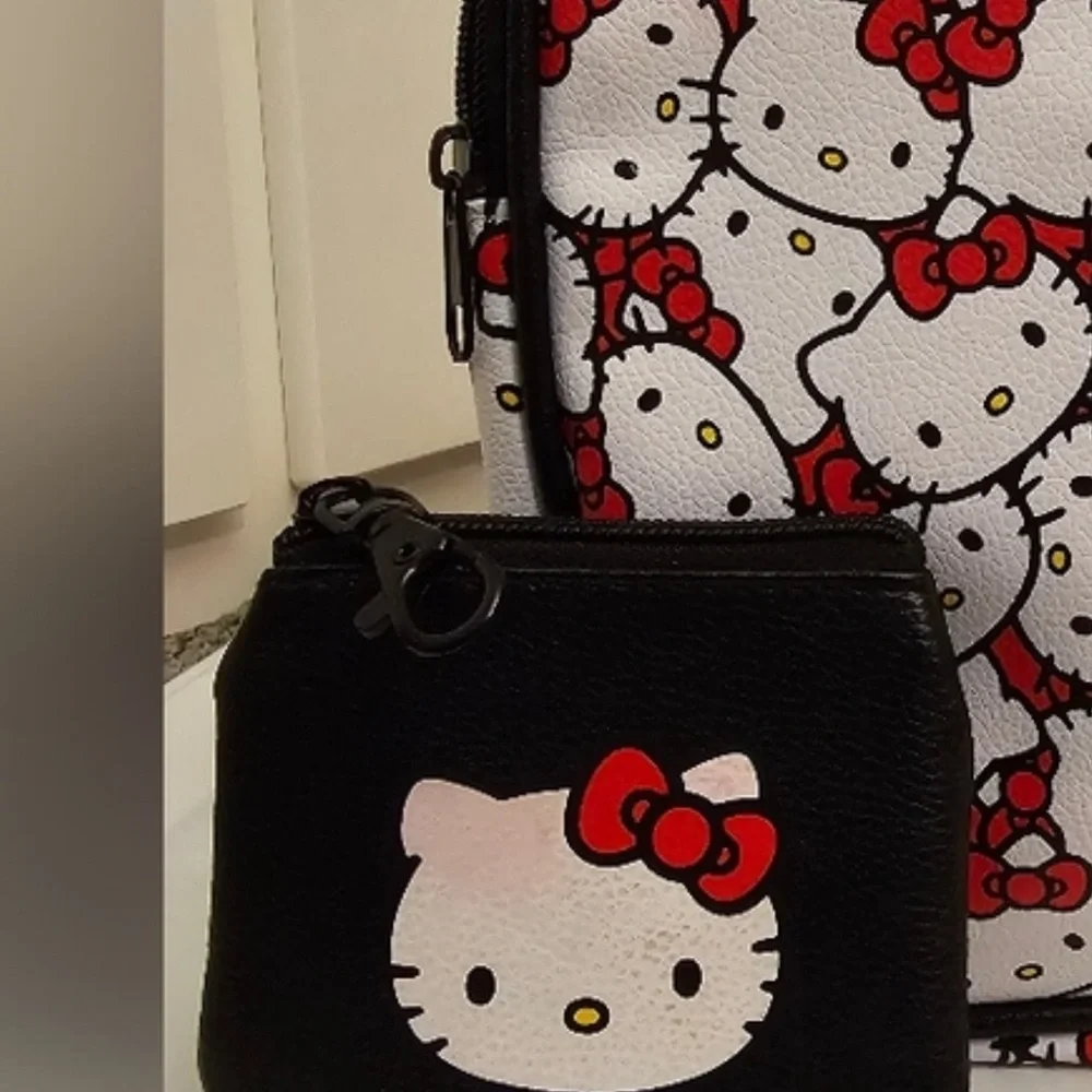 2 pcs Hello Kitty backpack and Wallet